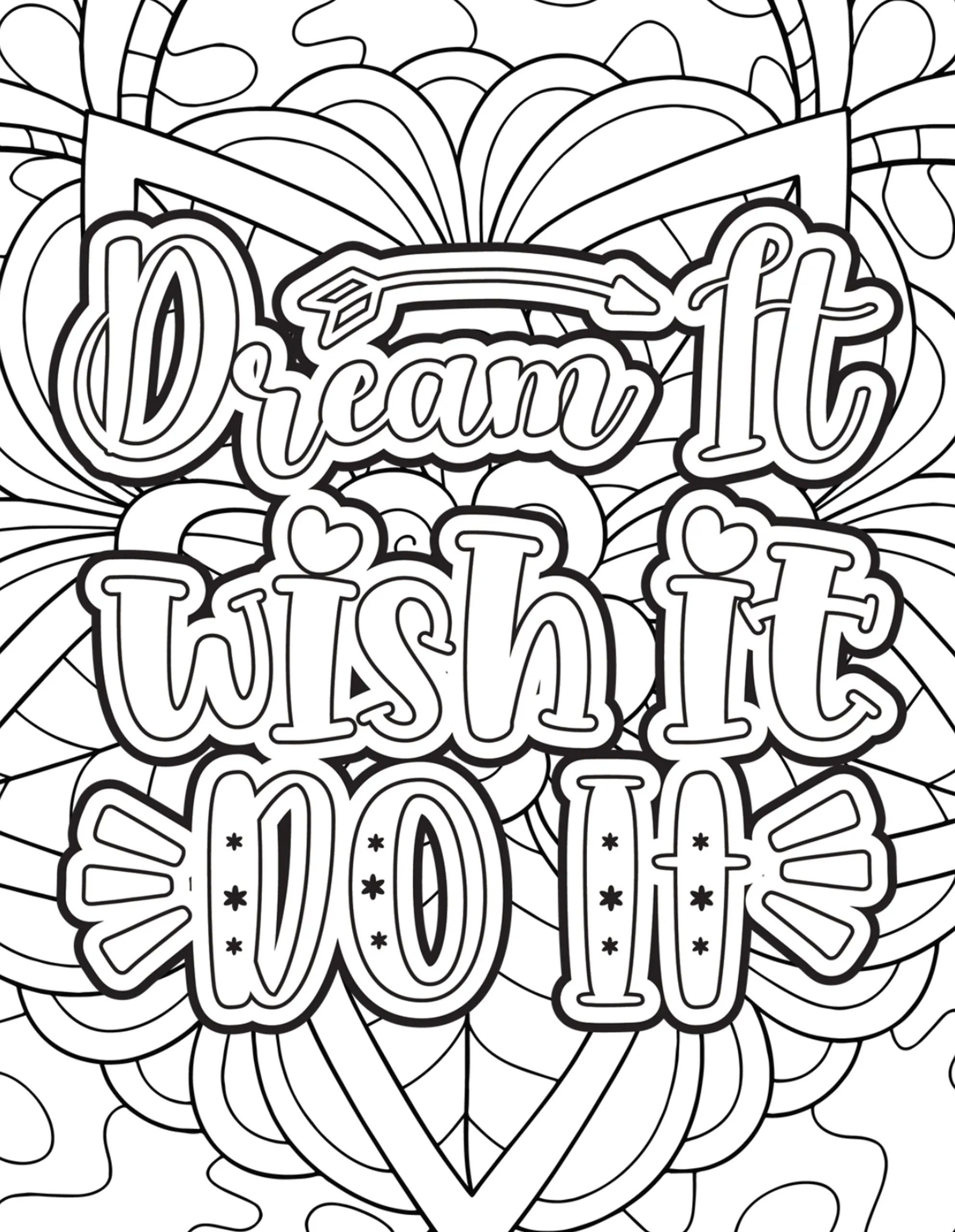 Adult Inspiraional Coloring Pages