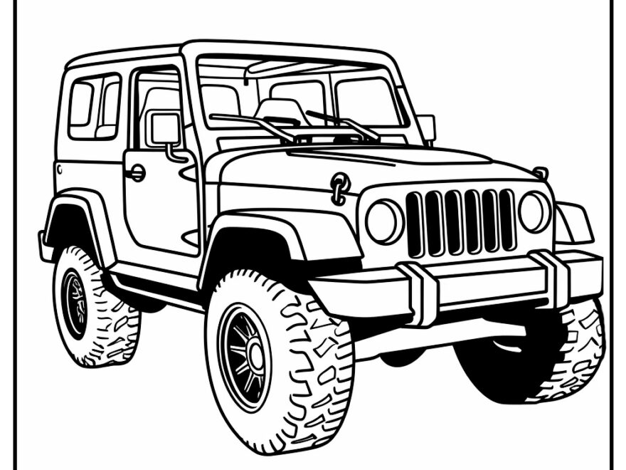 Jeep Coloring Pages 100 Free Printables