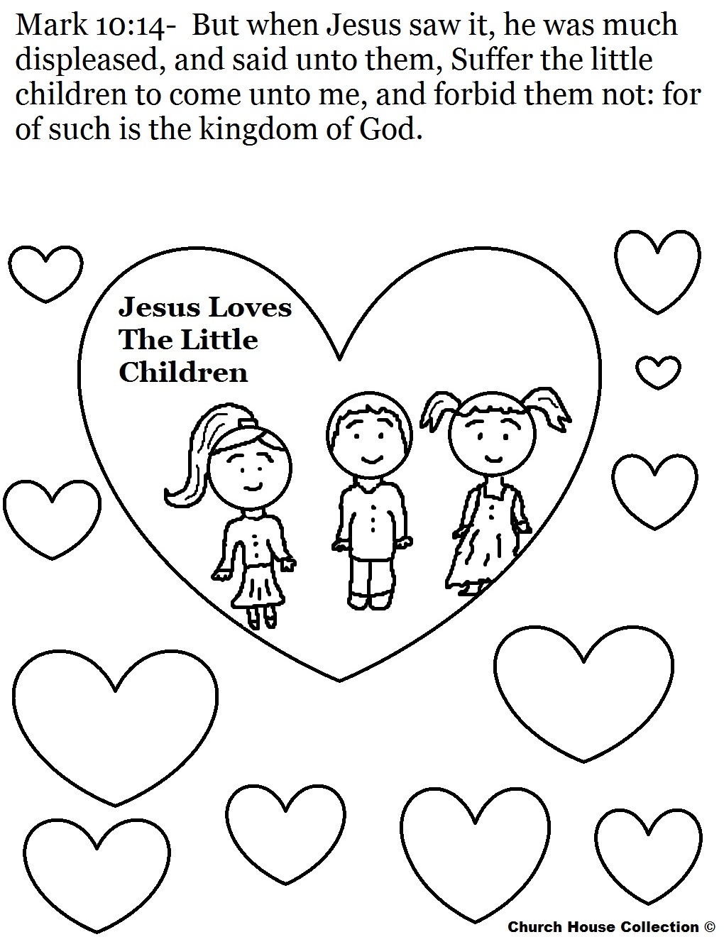 Jesus Loves Children Sunday School Lesson Jesus Loves Children Sunday School Lesson