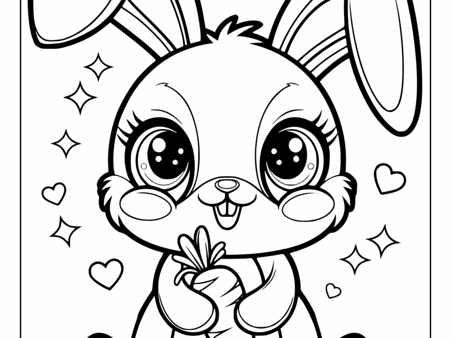 Kawaii Coloring Pages 35 Free Printable PDF