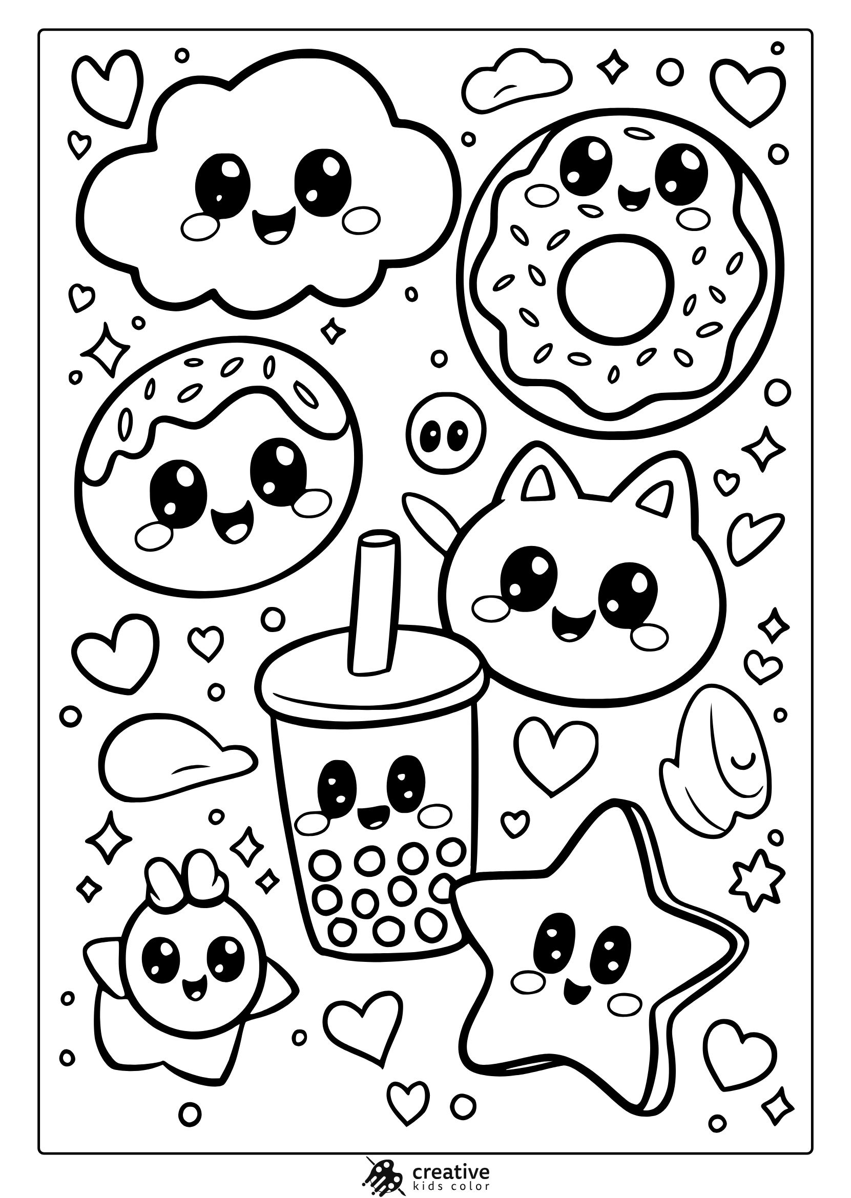 Free Doodle Coloring Pages Food Free Doodle Coloring Pages Food