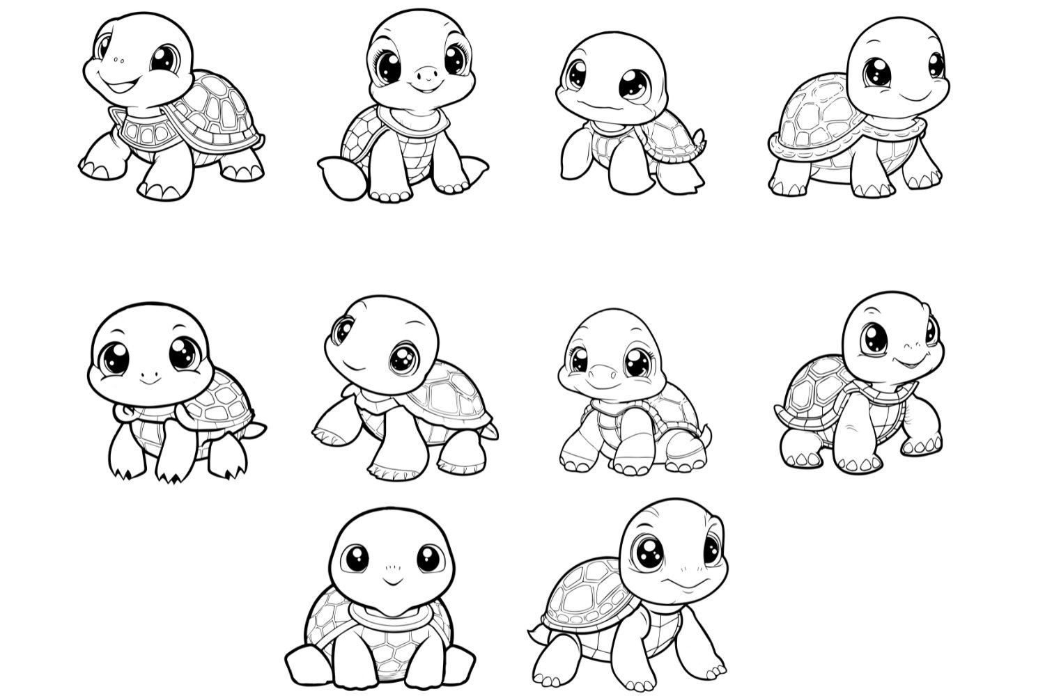 KDP Interior Turtle Coloring Pages For Kids Boys And Girls KDP Interior Turtle Coloring Pages For Kids Boys And Girls