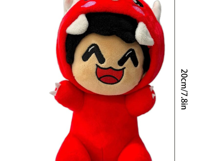 KEVCHE Omz Plush Push Toys Roxy Plush Omz Stuffed Animals Soft Doll Toy Omz Crew Plush Omzcrew Plushies Red Omz Dolls Toys For Kids Gifts Walmart