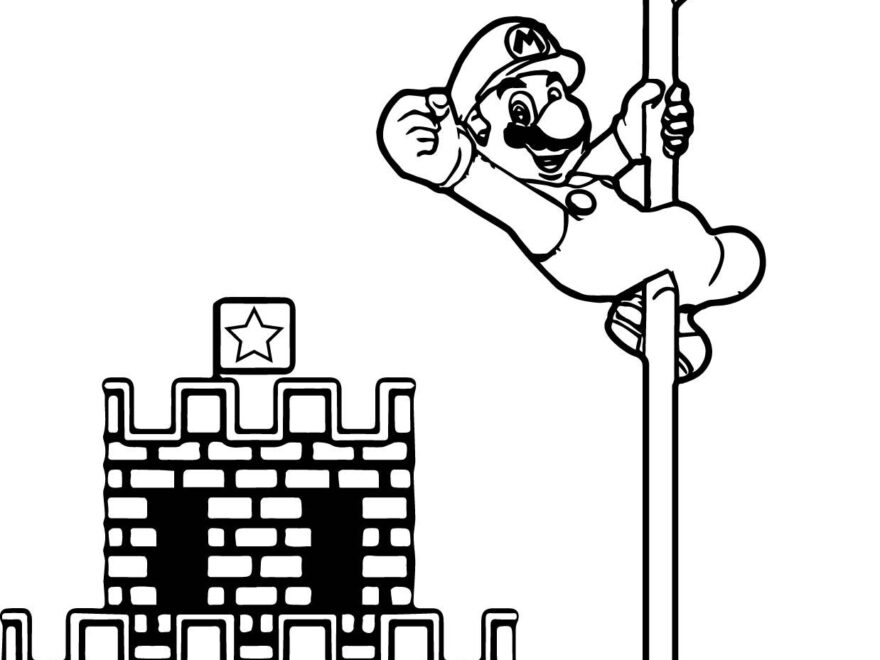 King Boo Coloring Page For Kids Free Super Mario Printable Coloring Pages Online For Kids ColoringPages101 Coloring Pages For Kids