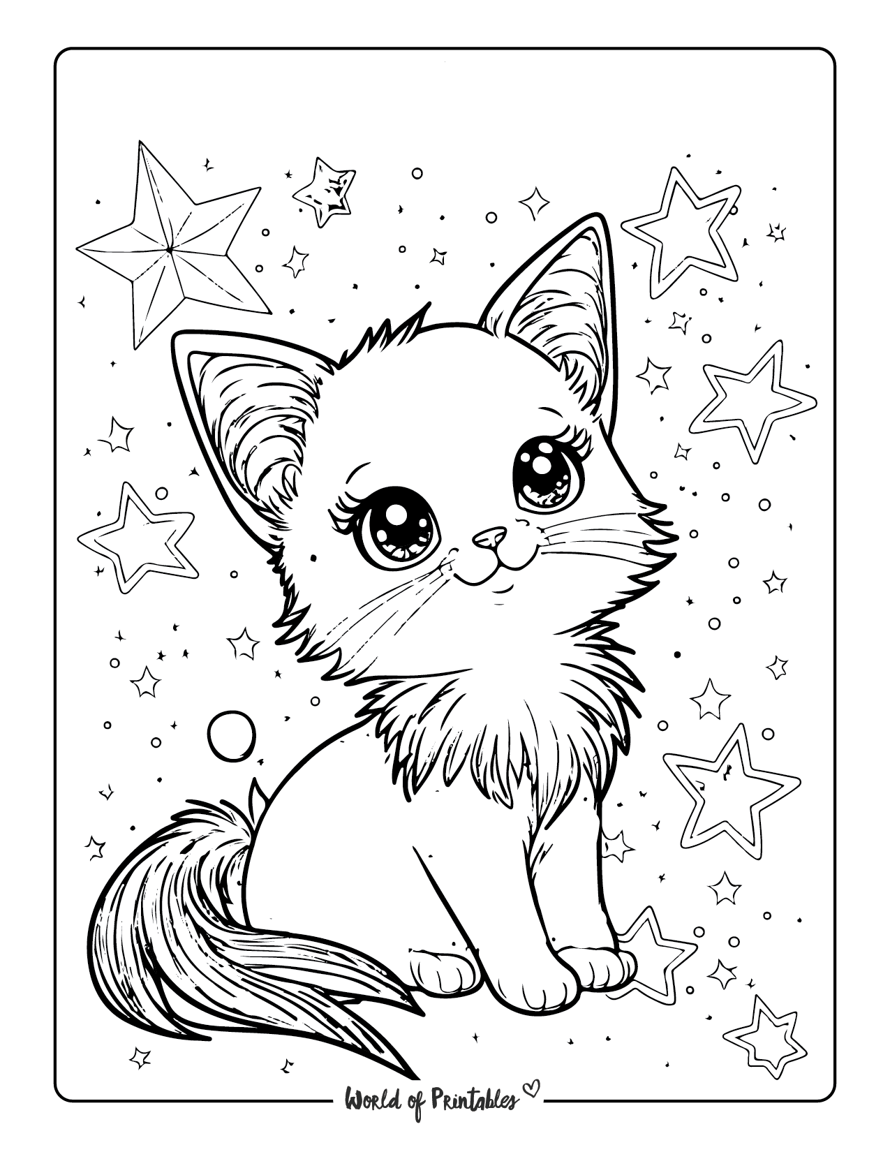 Kitty Cat Coloring Pages 7 Free Printable PDFs Cute Coloring Worksheets Library Kitty Cat Coloring Pages 7 Free Printable PDFs Cute Coloring Worksheets Library