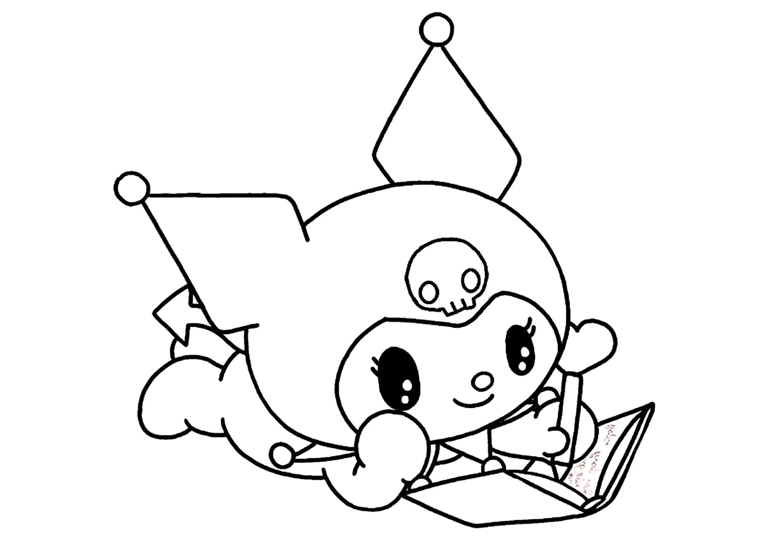 Kuromi Coloring Pages To Print Kuromi Coloring Pages To Print