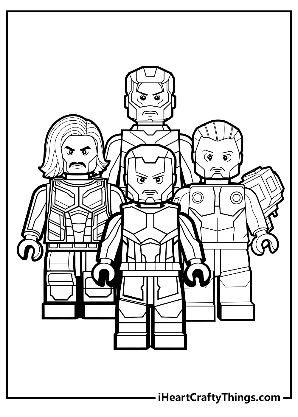 Lego Avengers Coloring Pages 15 Free Printables Lego Avengers Coloring Pages 15 Free Printables