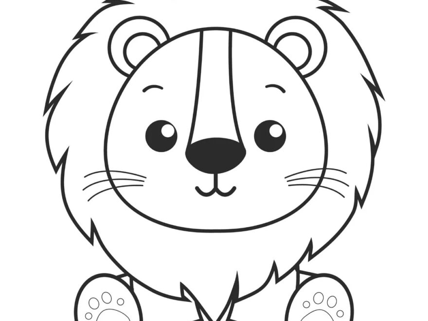 Lion Coloring Pages Children Activity Wildlife Coloring Pages Roaring Lion Art Coloring Book 15 Pieces Printable Coloring Pages Etsy