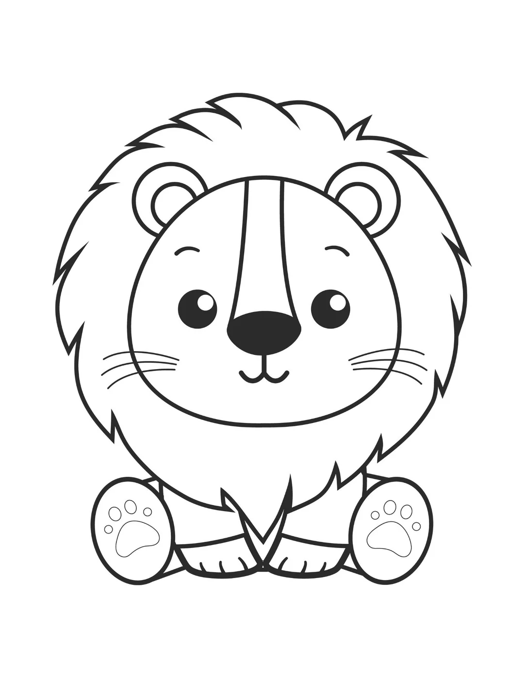 Lion Coloring Pages Children Activity Wildlife Coloring Pages Roaring Lion Art Coloring Book 15 Pieces Printable Coloring Pages Etsy
