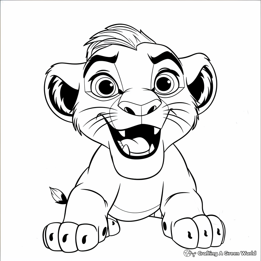 Lion Guard Coloring Pages Free Printable Lion Guard Coloring Pages Free Printable