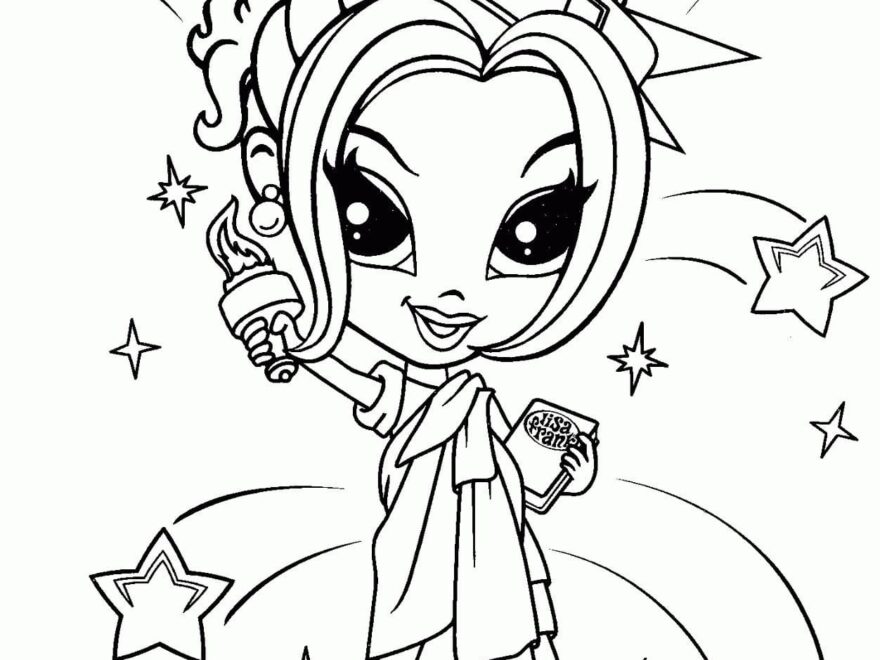 Lisa Frank Free Coloring Page Download Print Or Color Online For Free