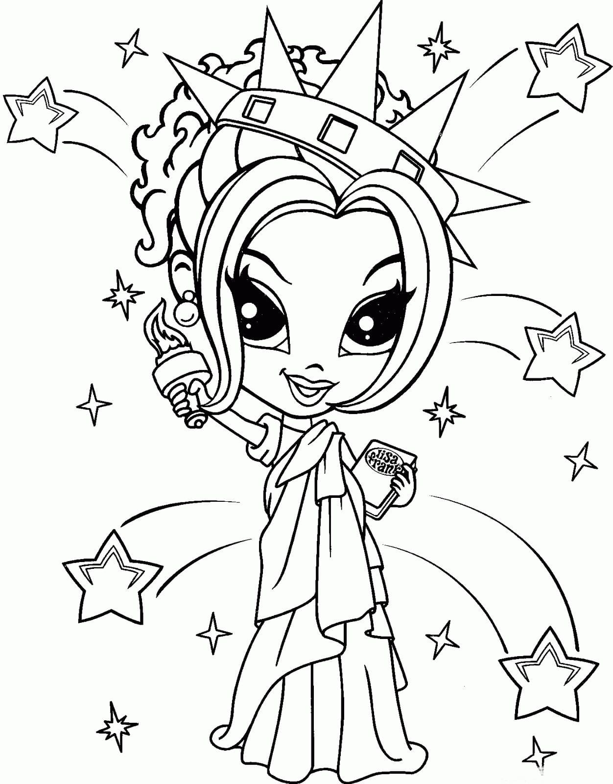 Lisa Frank Free Coloring Page Download Print Or Color Online For Free