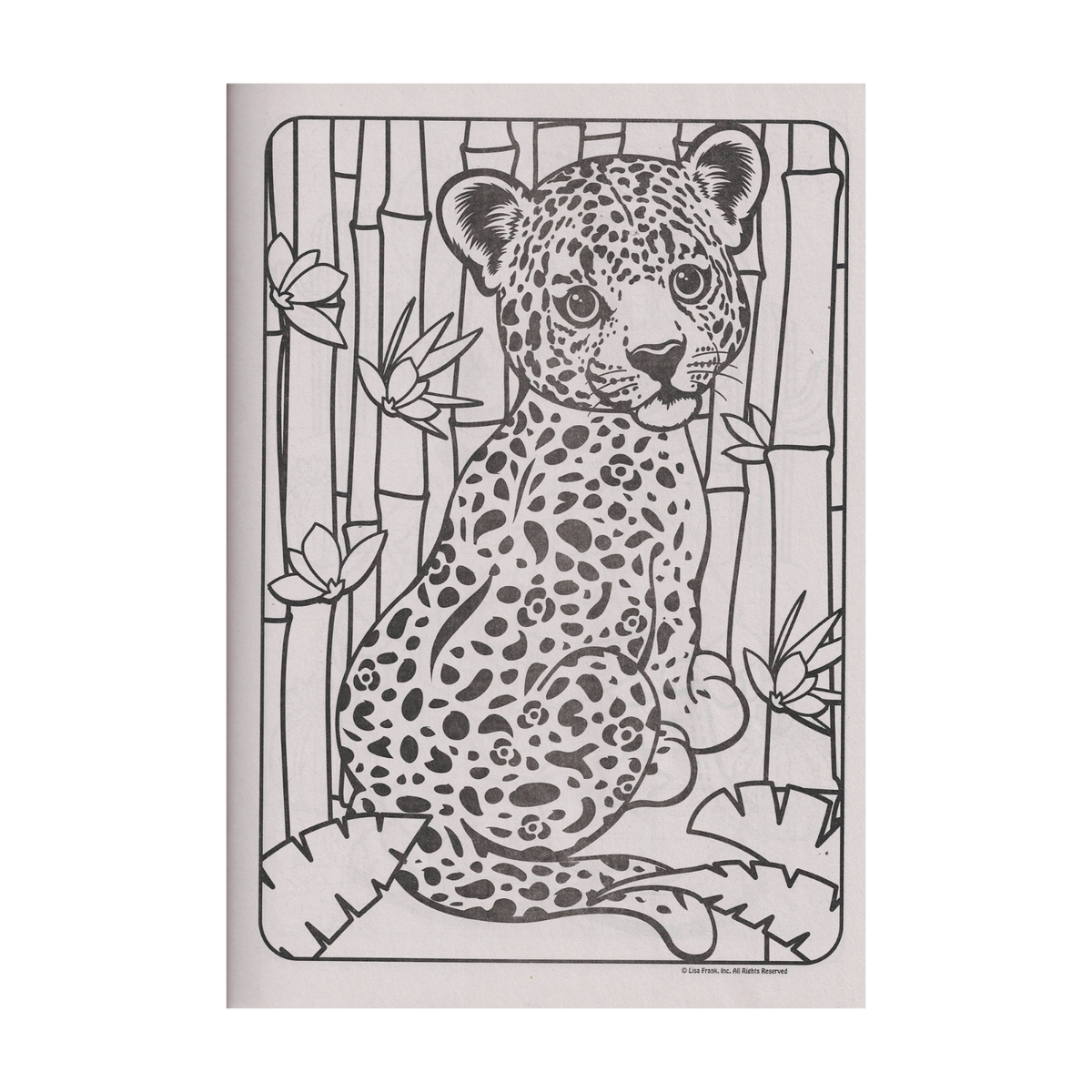Coloring Pages Lisa Frank Tiger Leopard Coloring Pages Lisa Frank Tiger Leopard