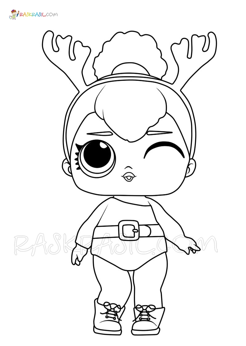 LOL Christmas Coloring Pages Free Printable Of Christmas Dolls LOL Christmas Coloring Pages Free Printable Of Christmas Dolls