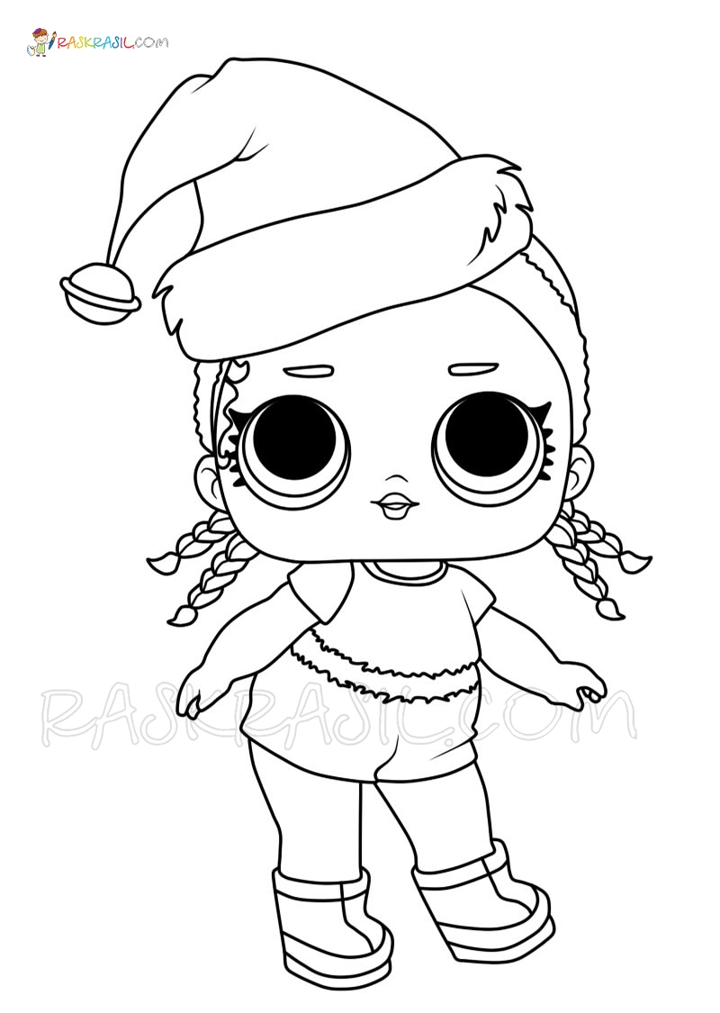 LOL Christmas Coloring Pages Free Printable Of Christmas Dolls LOL Christmas Coloring Pages Free Printable Of Christmas Dolls