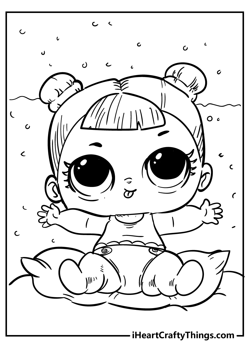 Free Printable Lol Doll Coloring Pages