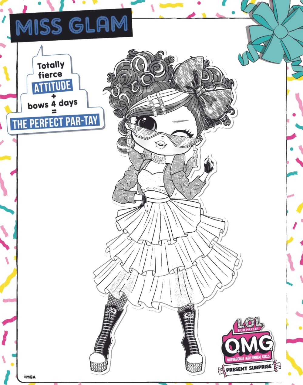 LOL OMG Coloring Pages YouLoveIt LOL OMG Coloring Pages YouLoveIt