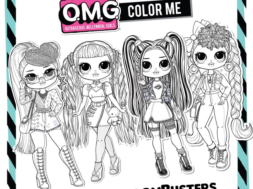 LOL OMG Coloring Pages YouLoveIt