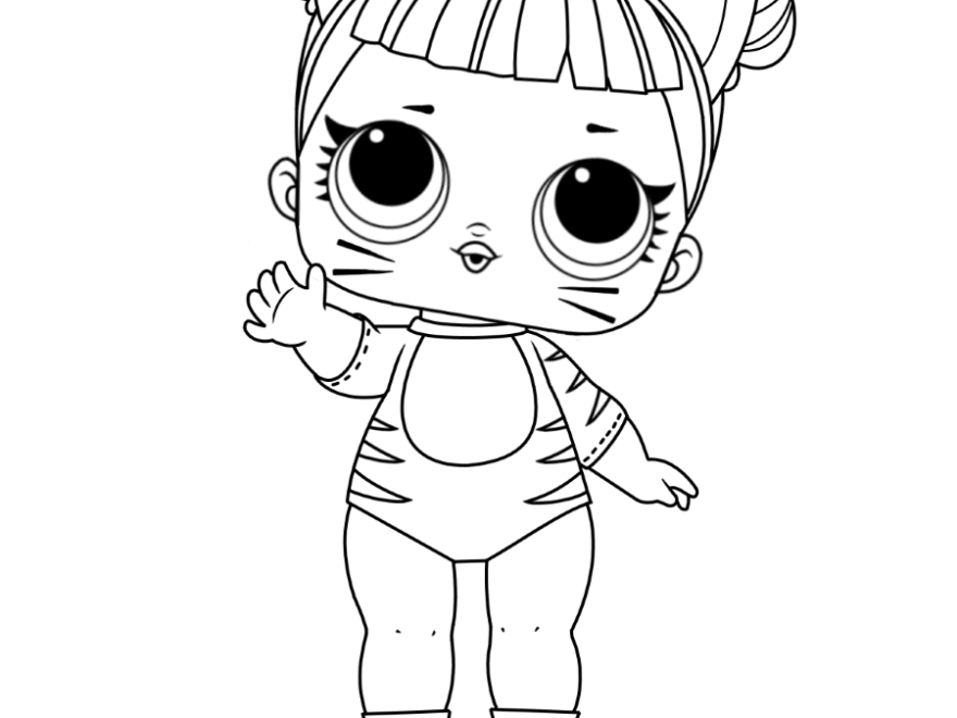 LOL Surprise Coloring Pages Print And Color