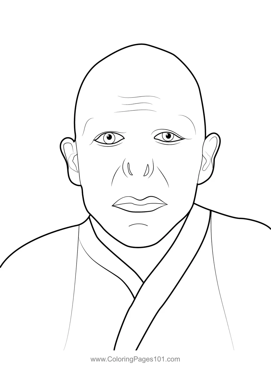 Harry Potter Voldemort Coloring Pages Harry Potter Voldemort Coloring Pages