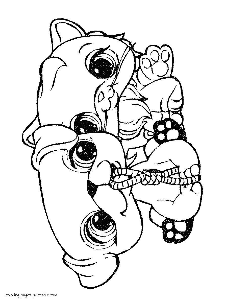 Lps Panda Coloring Pages Lps Panda Coloring Pages
