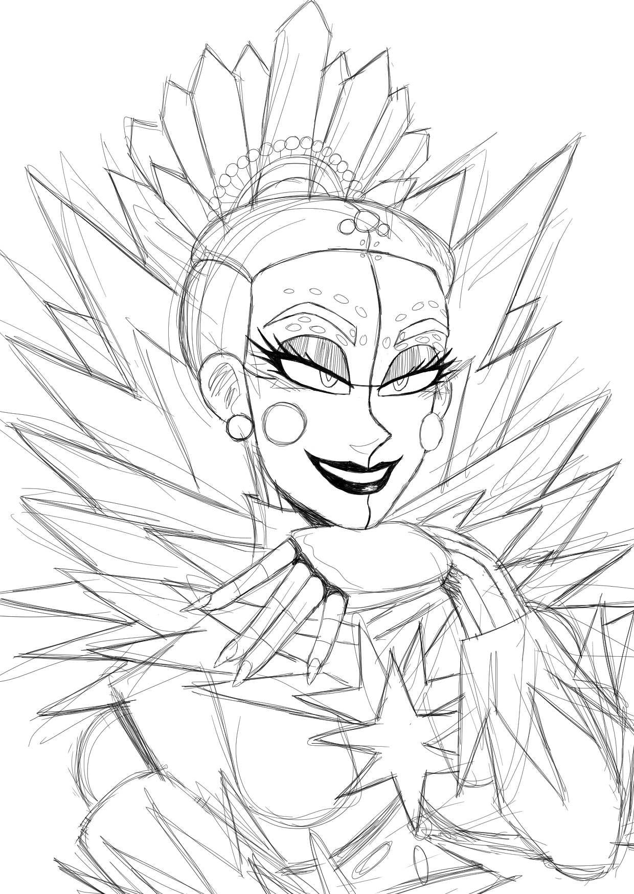 Five Nights At Freddy's Ballora Coloring Pages