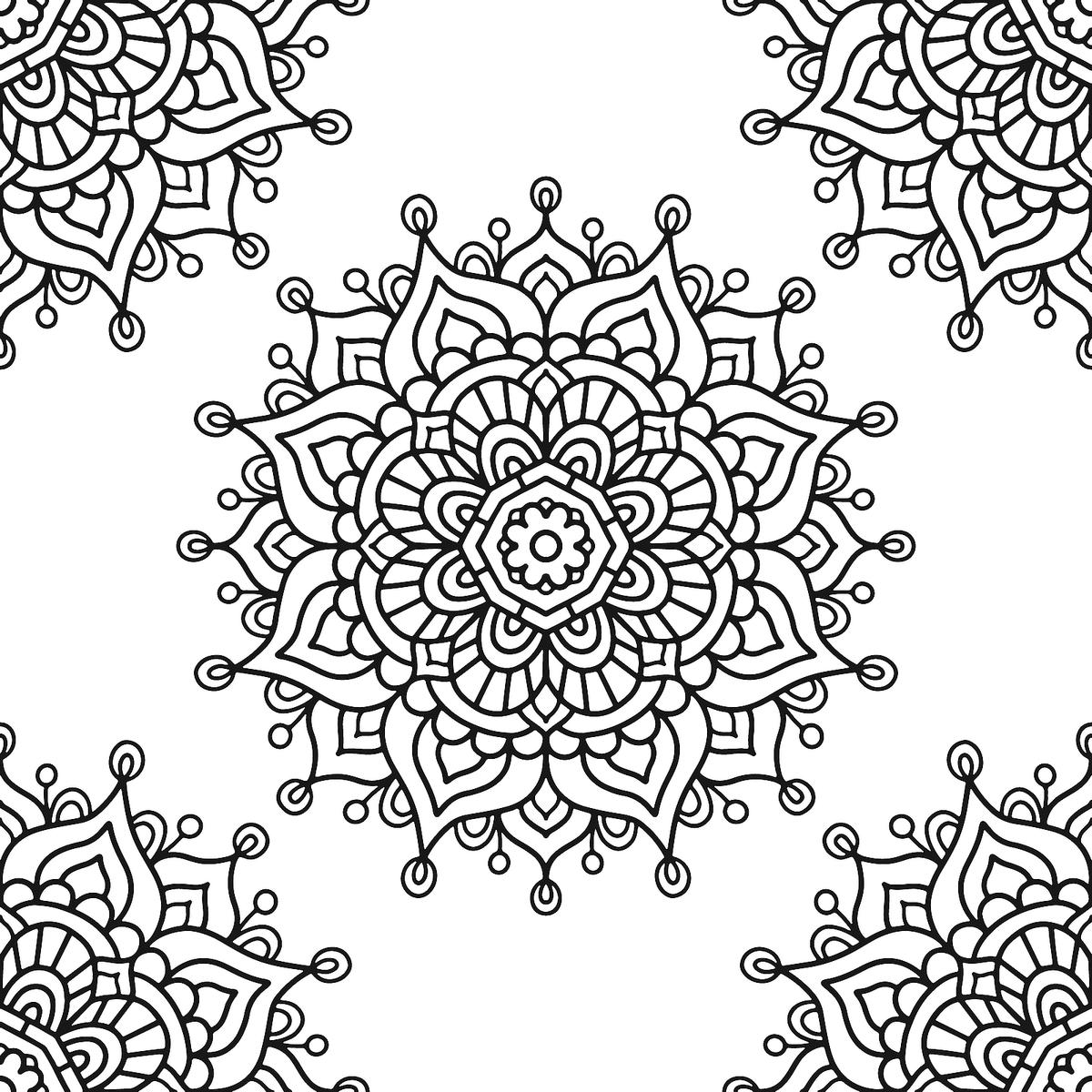 Mandala Coloring Pages Free Printable Coloring Pages Of Mandalas For Stress Relief Printables 30Seconds Mom
