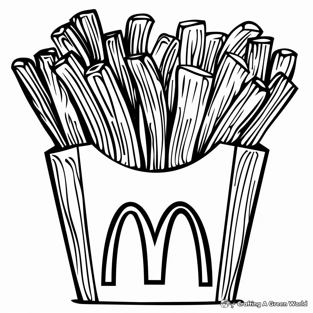 McDonald s Coloring Pages Free Printable 