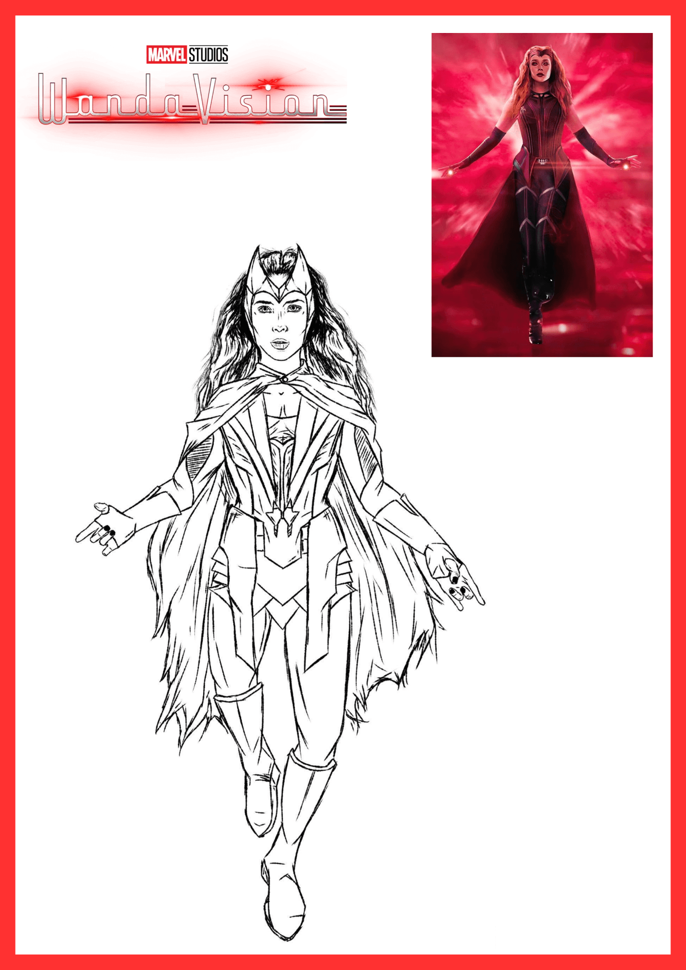 MCU Coloring Book 11 PAGES By Dayujajoyce518 Raket PH