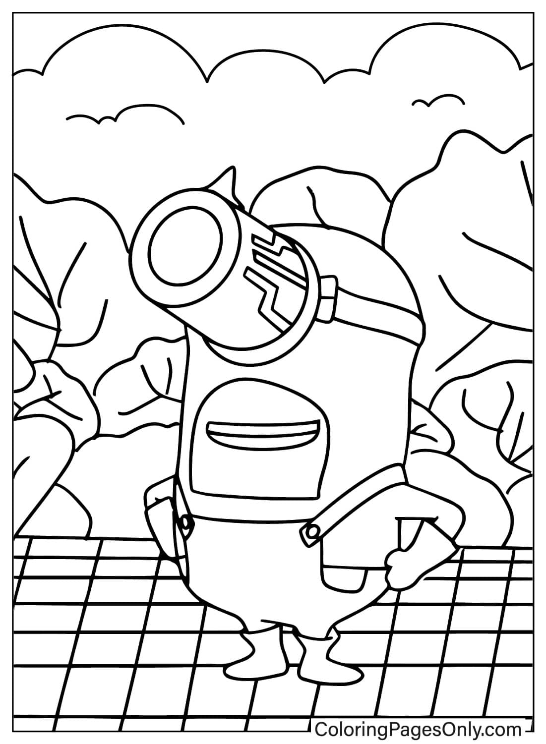 Mega Minions Coloring Pages Free Printable PDF Online Coloring Mega Minions Coloring Pages Free Printable PDF Online Coloring