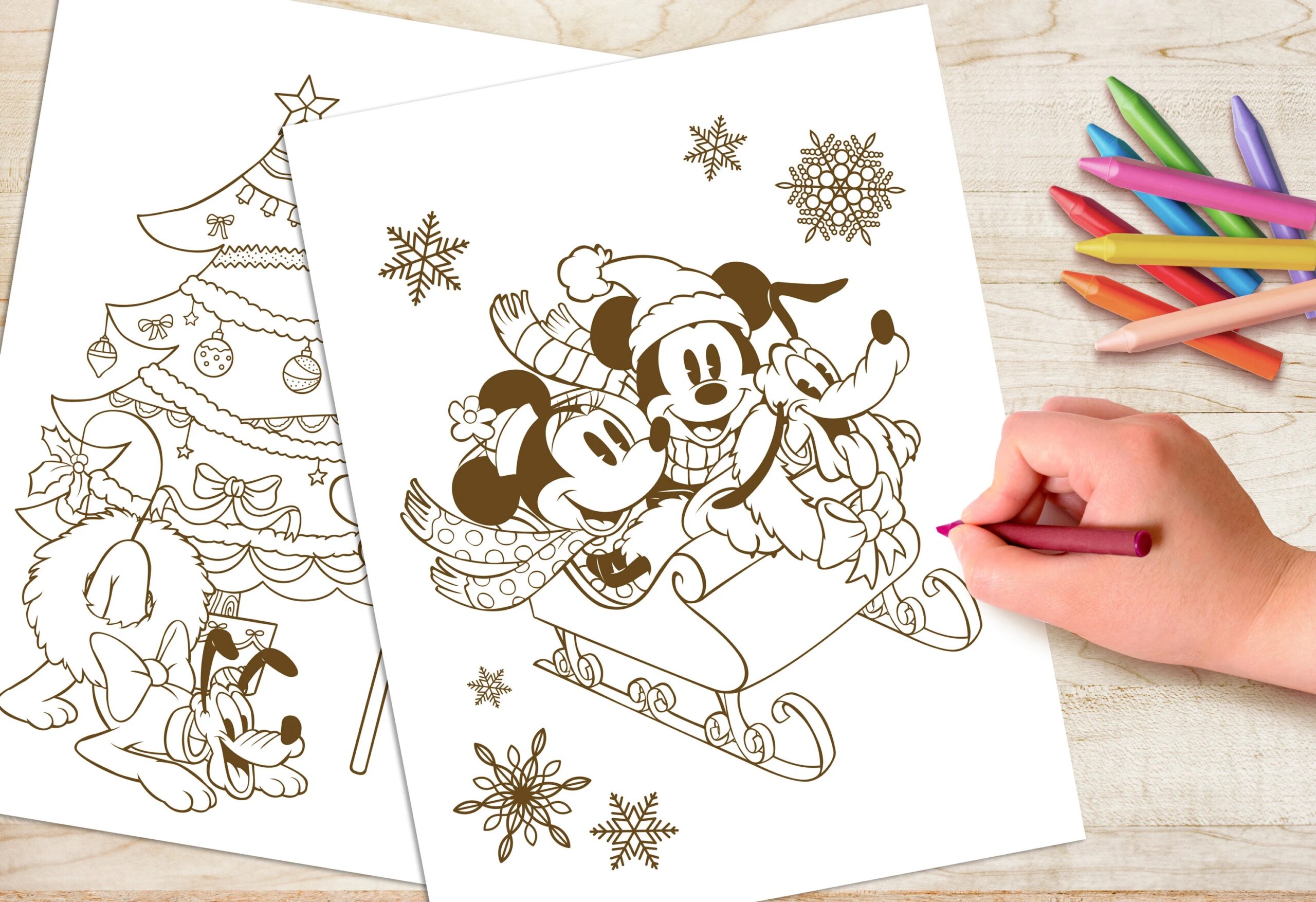 Mickey Friends Christmas Coloring Pages Mickey Christmas Birthday Party Coloring Pages Mickey Baby Shower Activity For Kids Etsy Mickey Friends Christmas Coloring Pages Mickey Christmas Birthday Party Coloring Pages Mickey Baby Shower Activity For Kids Etsy