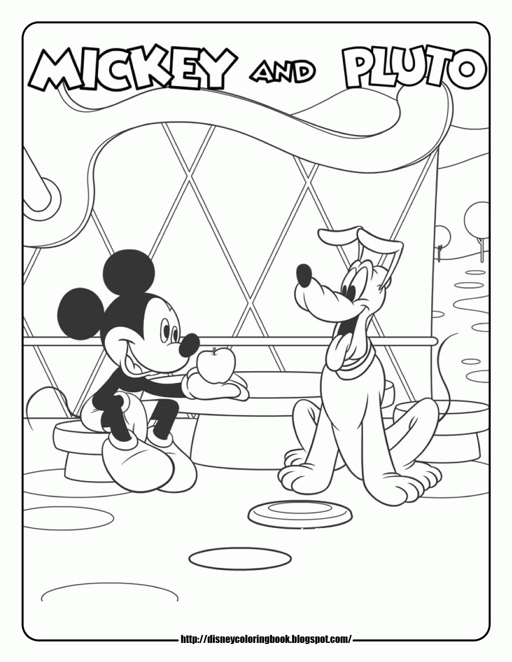 Mickey Mouse Clubhouse Coloring Pages 539872