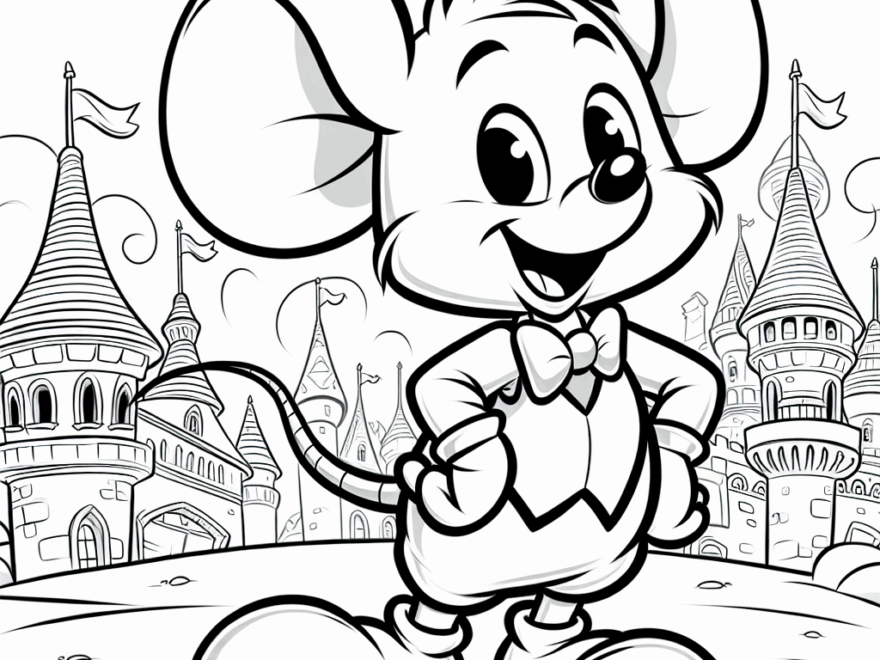 Mickey Mouse Hot Dog Dance Coloring Pages Dad Can t Draw
