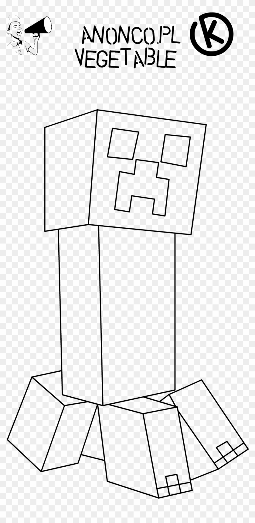 Minecraft Creeper Face Coloring Page Free Printable Minecraft Kolorowanki Do Druku HD Png Download 1654x2339 794489 PngFind