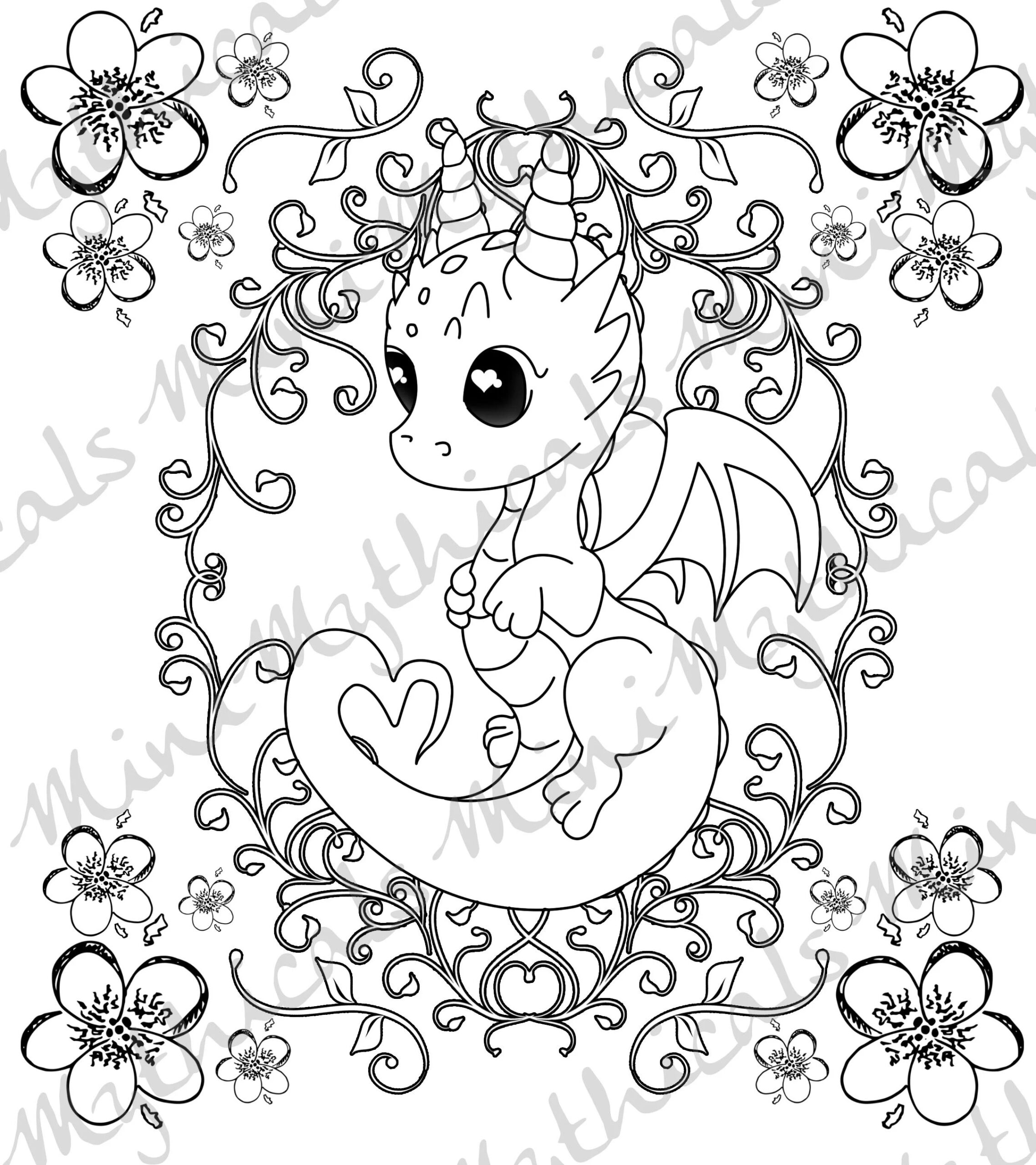 Minimythicals Adult Kids Coloring Page Pack Of 5 Cute Mythical Creature Coloring Dragon Griffin Kawaii Etsy Minimythicals Adult Kids Coloring Page Pack Of 5 Cute Mythical Creature Coloring Dragon Griffin Kawaii Etsy