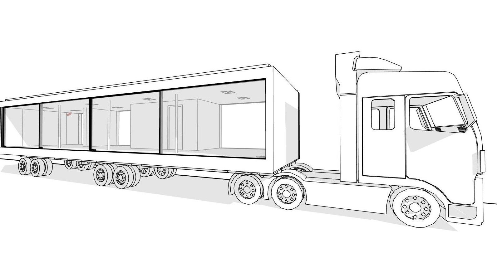Mobile Built On Trailer Frames Can Be Easily Moved By 2 Trailer Trucks Units Can Be Mobile Built On Trailer Frames Can Be Easily Moved By 2 Trailer Trucks Units Can Be