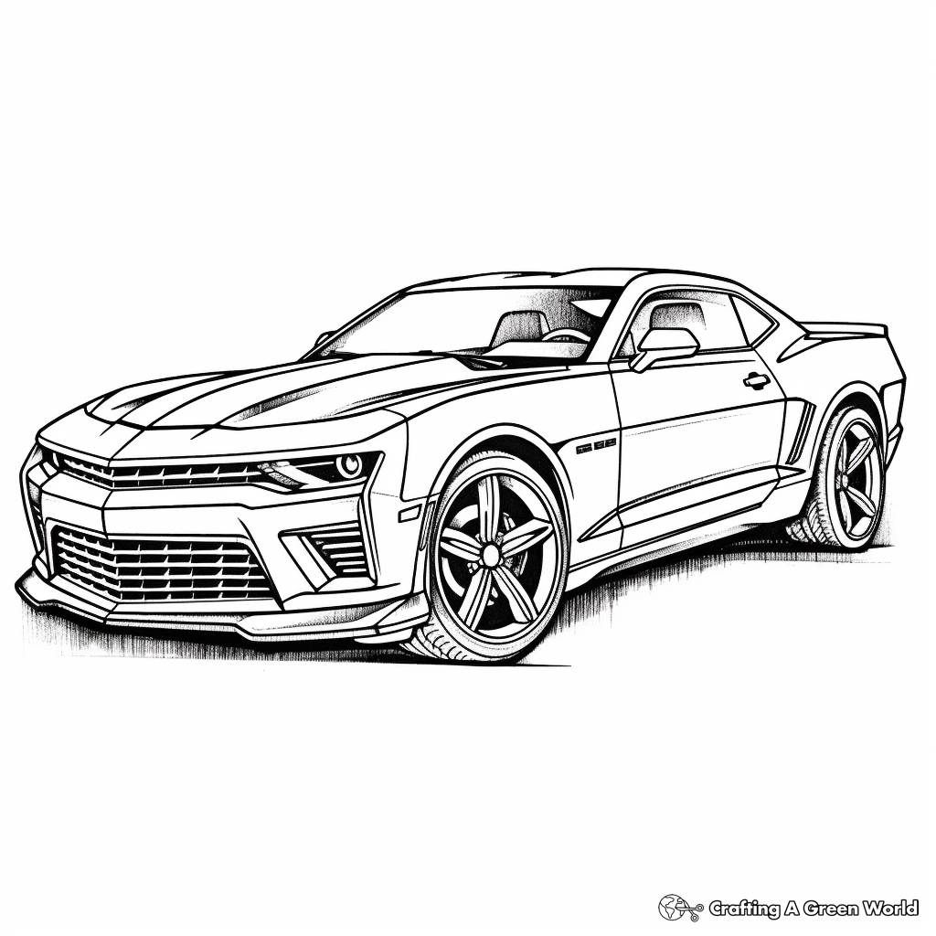 Muscle Car Coloring Pages Free Printable Muscle Car Coloring Pages Free Printable