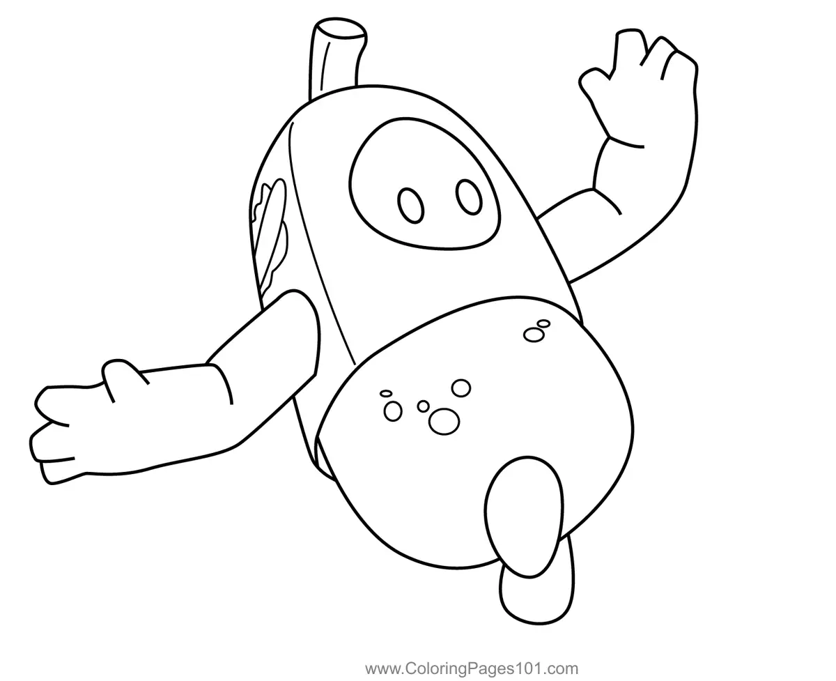 My Friend Pedro Fall Guys Coloring Page For Kids Free Fall Guys Printable Coloring Pages Online For Kids ColoringPages101 Coloring Pages For Kids My Friend Pedro Fall Guys Coloring Page For Kids Free Fall Guys Printable Coloring Pages Online For Kids ColoringPages101 Coloring Pages For Kids