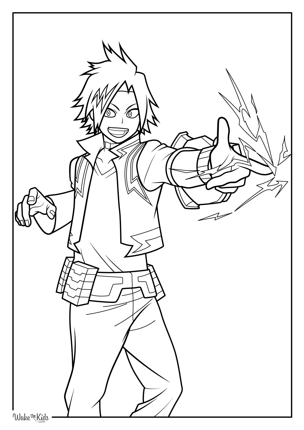 My Hero Academia Coloring Pages Free Printable PDFs WakeTheKids