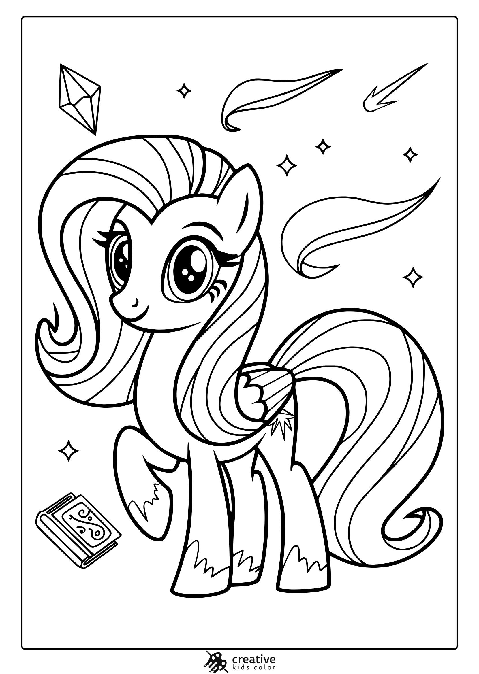 My Little Pony Coloring Pages 30 Free Printable PDF My Little Pony Coloring Pages 30 Free Printable PDF
