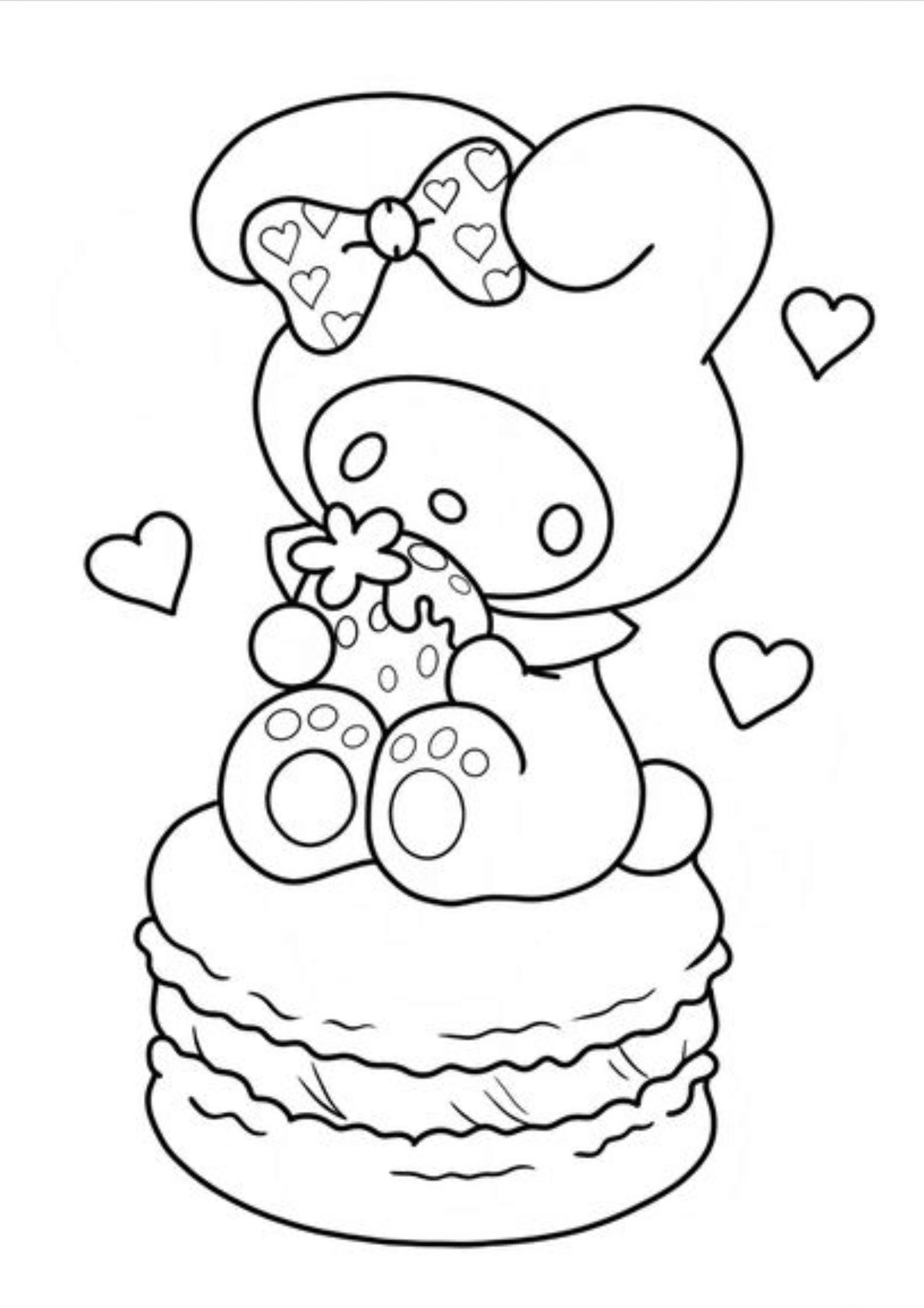 My Melody Digital Coloring Book By Princess dayot01911 Raket PH