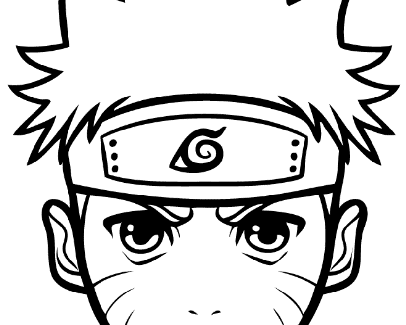 Naruto Clone Technique Coloring Page Anime Coloring Pages