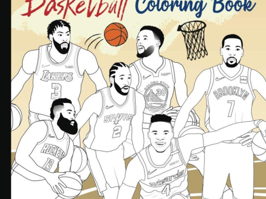 NBA All Stars 2020 21 Coloring Book The Ultimate Basketball Coloring Book For Adults And Kids LeBron James Kevin Durant Kawhi Leonard Stephen Curry Russell Westbrook And More Salmi Zakaria 9798719345949 Amazon Books