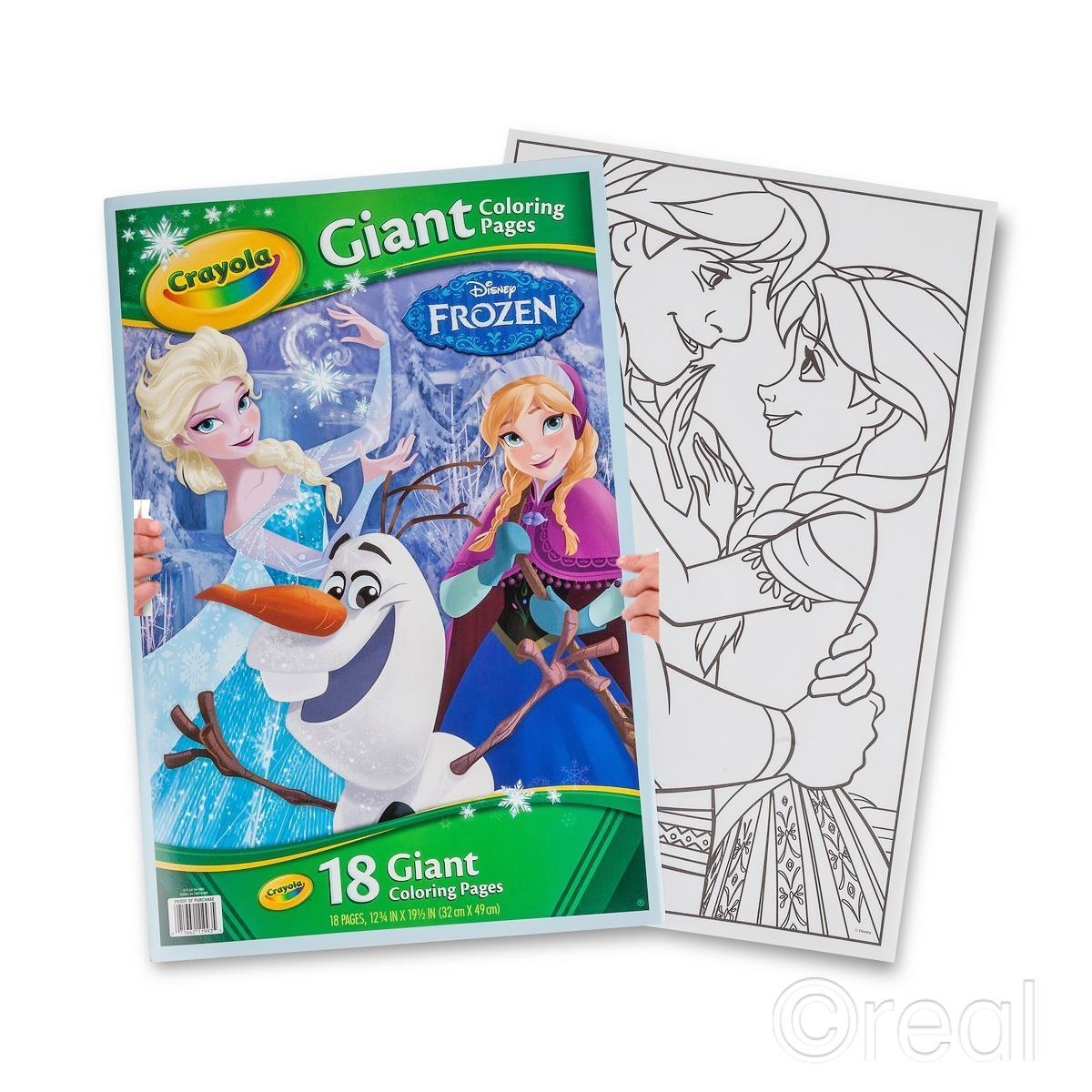 New Crayola Frozen 18 Giant Colouring Pages Creative Play Disney Official EBay