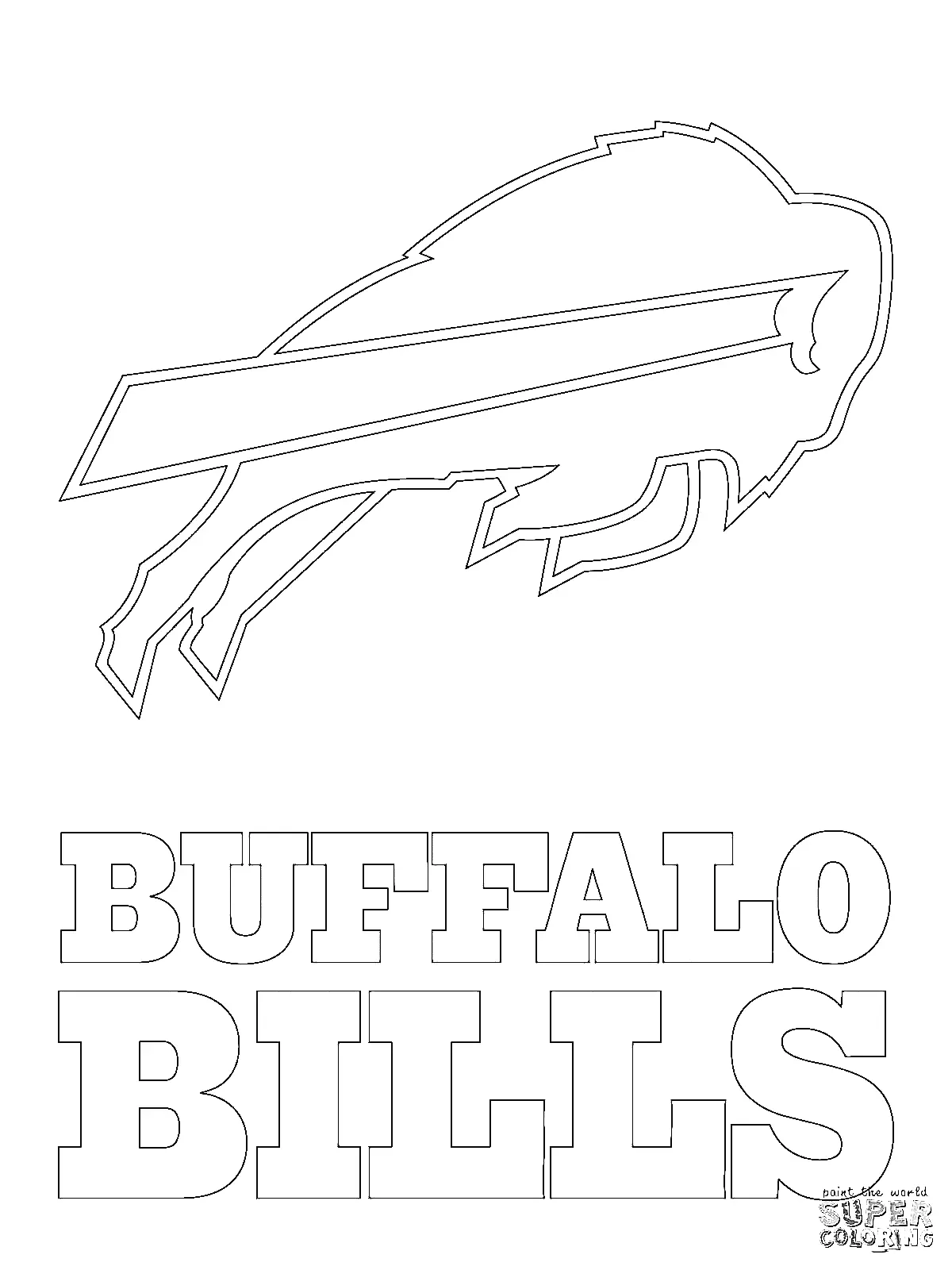Nfl Logo Coloring Pages