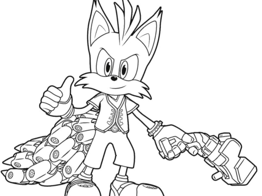 Nine Tails From Sonic Prime Free 3D File For 3D Printing Cults