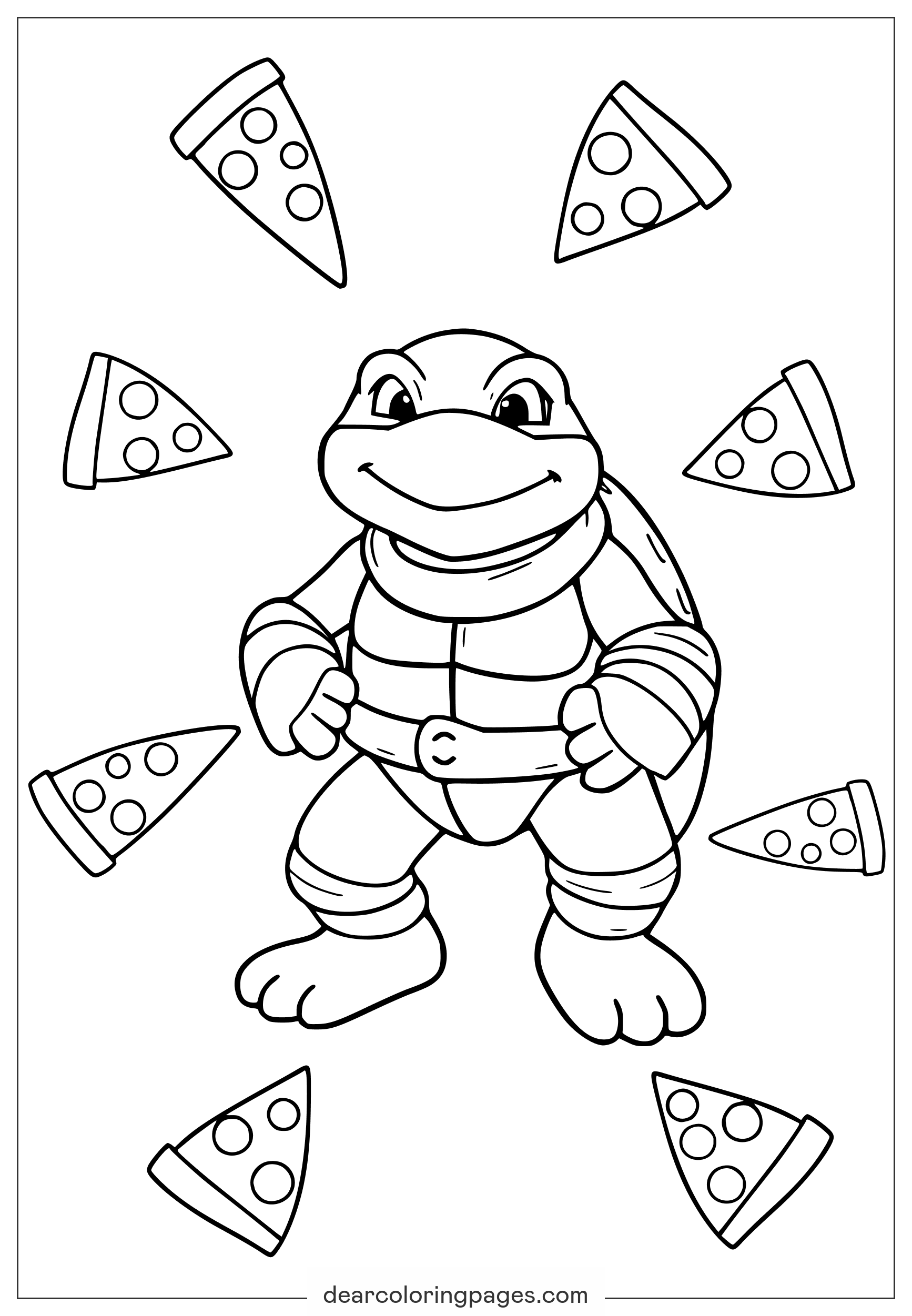 Baby Ninja Turtles Coloring Pages Baby Ninja Turtles Coloring Pages