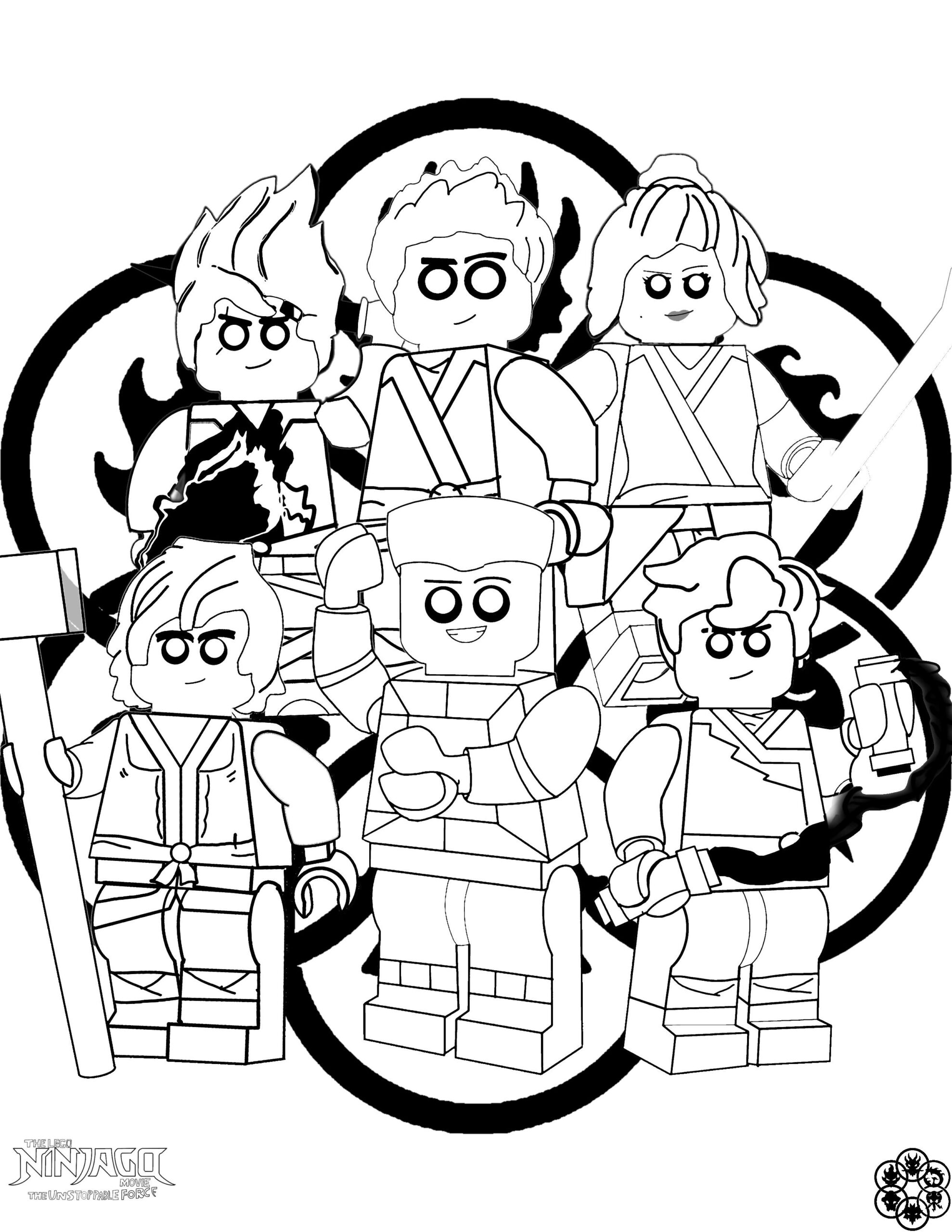 Lloyd Ninjago Movie Coloring Pages