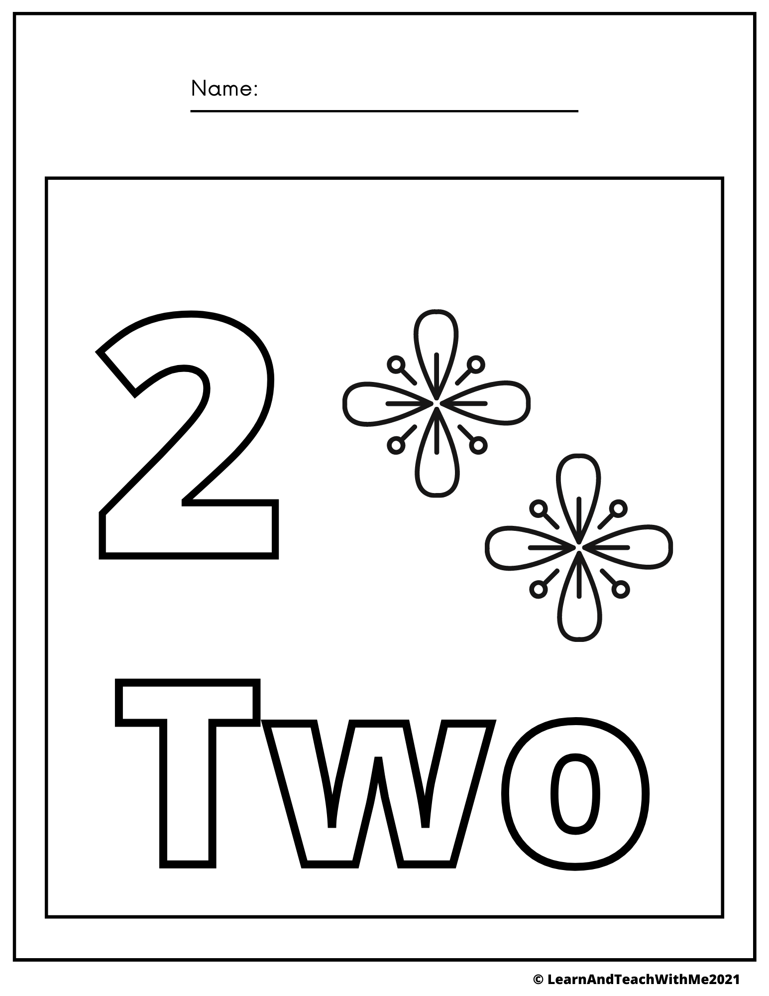 Coloring Pages For Number 1 To 10