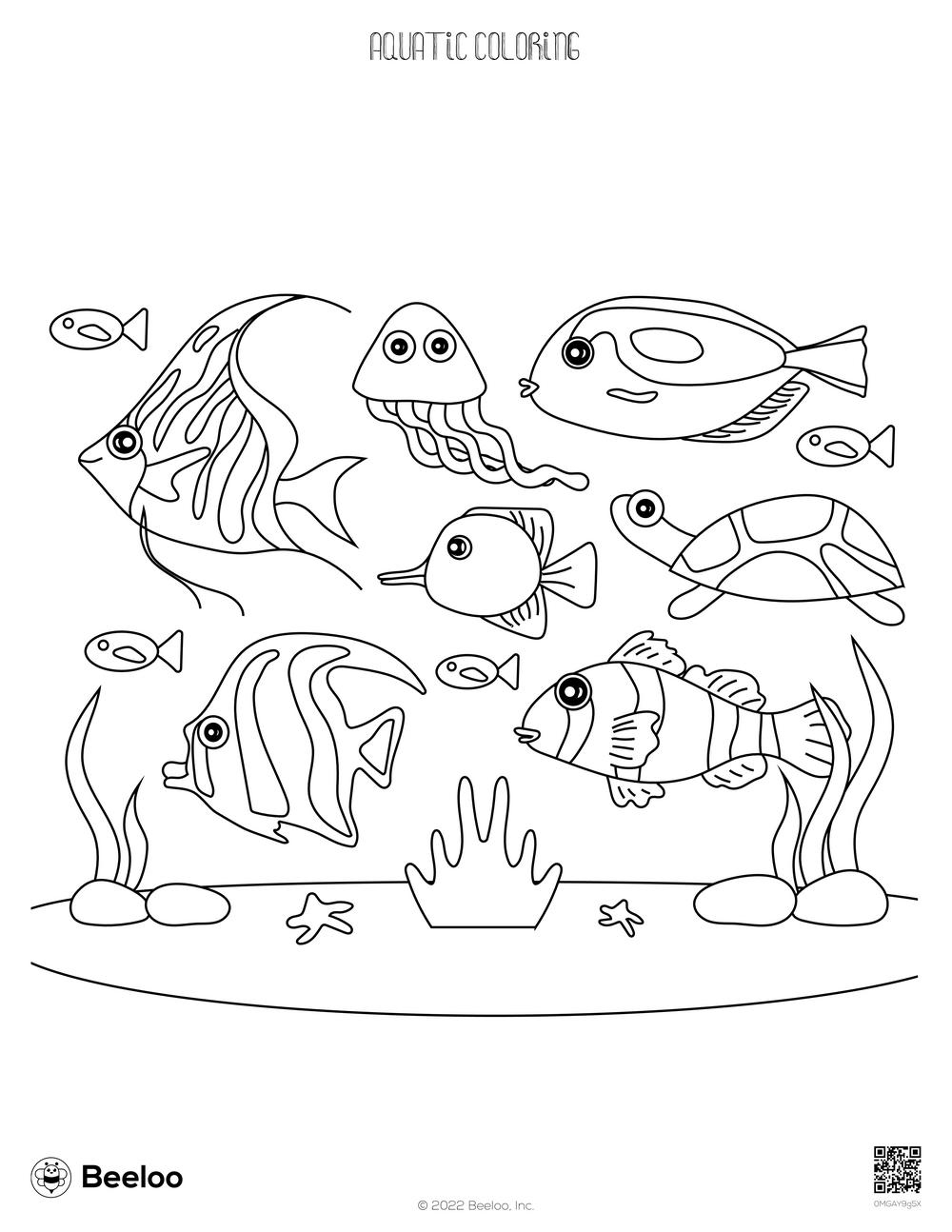Ocean themed Coloring Pages Beeloo Printable Crafts And Activities For Kids